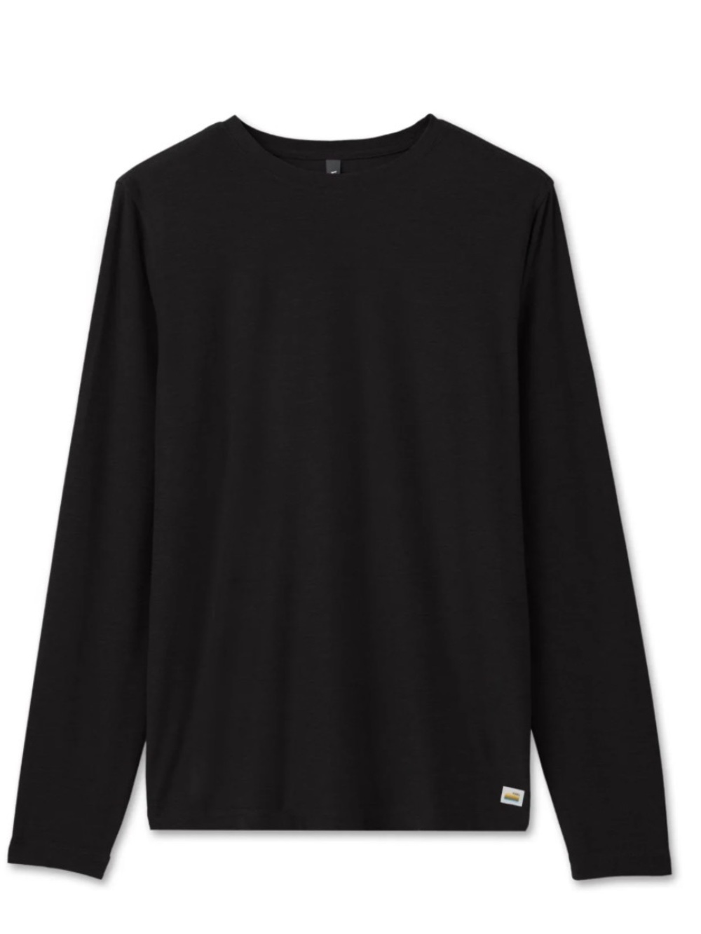 Vuori Strato Tech Long Sleeve Tee Men’s XL Black Performance Athletic Shirt